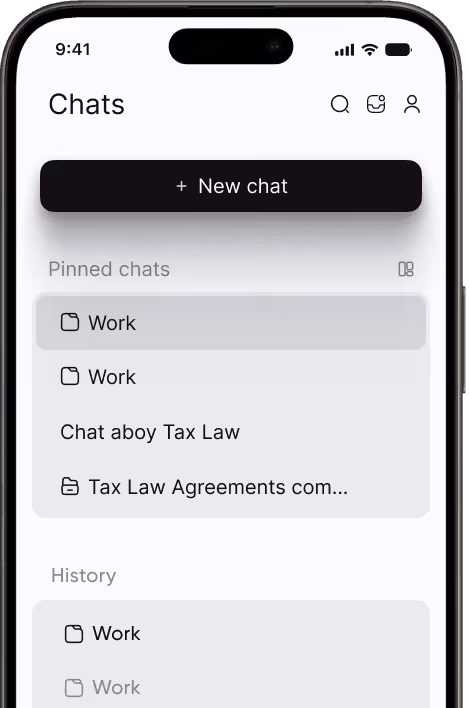 AI Lawyer mobile app
